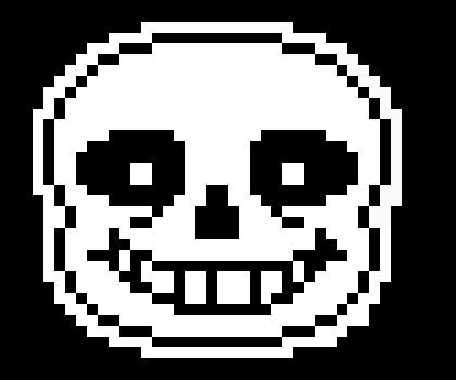 As soon as i stood up the unbearable heat hit, most of it going straight to my groin. Sans (Head) | Pixel Art Maker