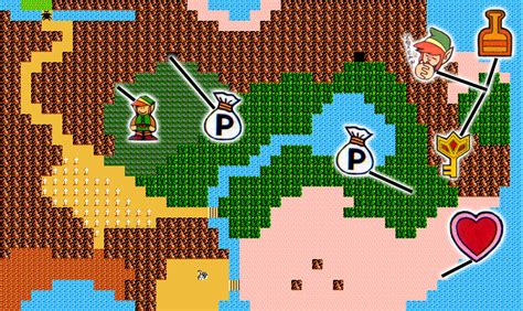 Zelda Ii The Adventure Of Link World Map Vrogue Co