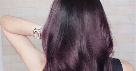Aubergine Hair Colour Trend Popsugar Beauty Uk