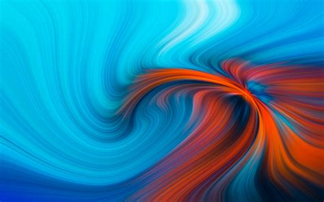 Wallpaper borders are a perfect way to achieve an outburst of color and delight easily and in a short time. Blue and orange hole Wallpaper 4k Ultra HD ID:4754