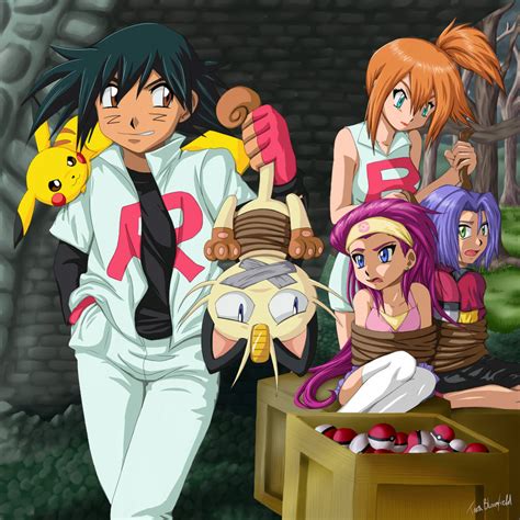 Ash And Misty Become Team Rocket To Steam Jessie And James Precious Talking