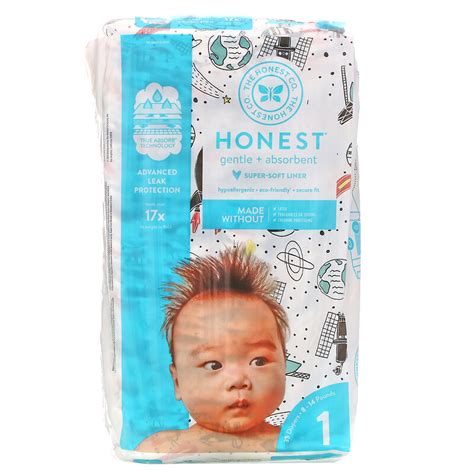 The Honest Company Honest Diapers Size 1 8 14 Pounds Space Travel