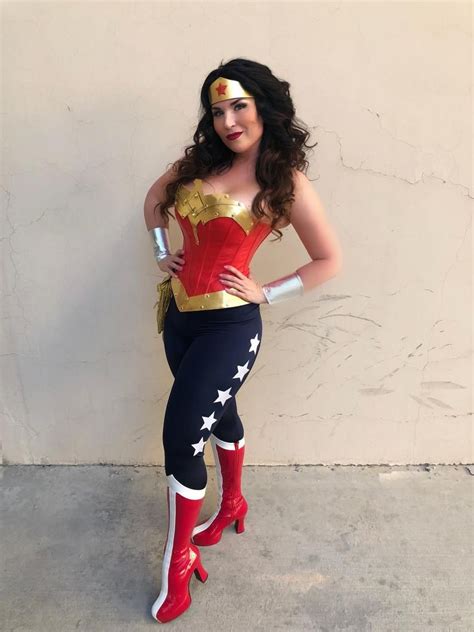 Wonder Superhero Woman Pants Navy Con 5 Estrellas Blancas Etsy