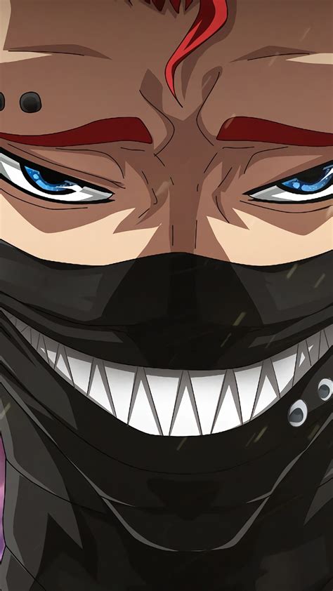 Download 1080x1920 Wallpaper Black Clover Anime Boy Mask