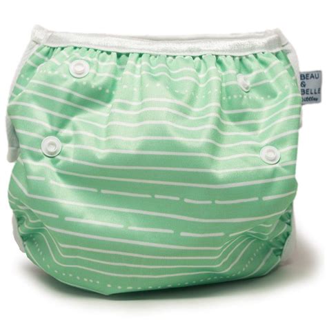 Nageuret Premium Reusable Swim Diaper Adjustable 0 3 Years Green