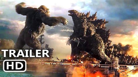 Godzilla Vs Kong Trailer 2 Full Screen Hd New Youtube