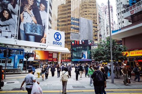 Sogo Hong Kong Shopping Mall In Causeway Bay Go Guides