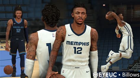 Nba K Ja Morant Cyberface And Body Update Hairstyles By Billows