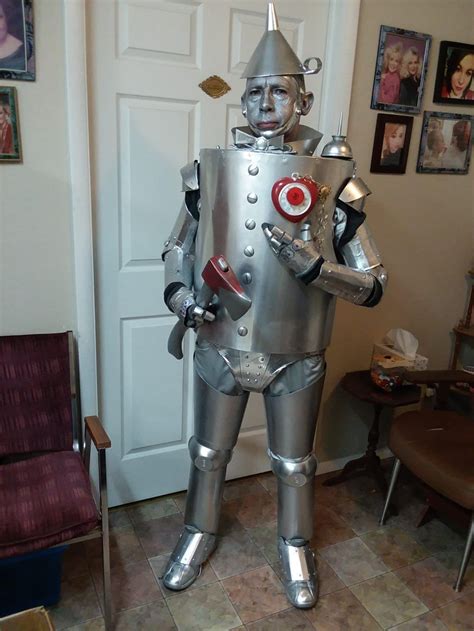 Tin Man Tin Man Halloween Costume Diy Tin Man Costume Tin Man Costume