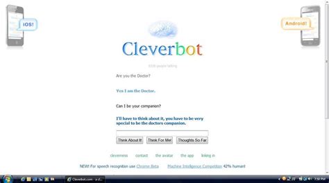 Best Cleverbot Conversation Ever By Iamthestarbender On Deviantart