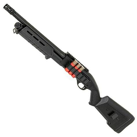 Cyma 356 M870 M Style Tactical Full Metal Short Black Airsoft Shotgun
