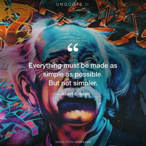 Everything Must Be Made Quote From Albert Einstein Unquote