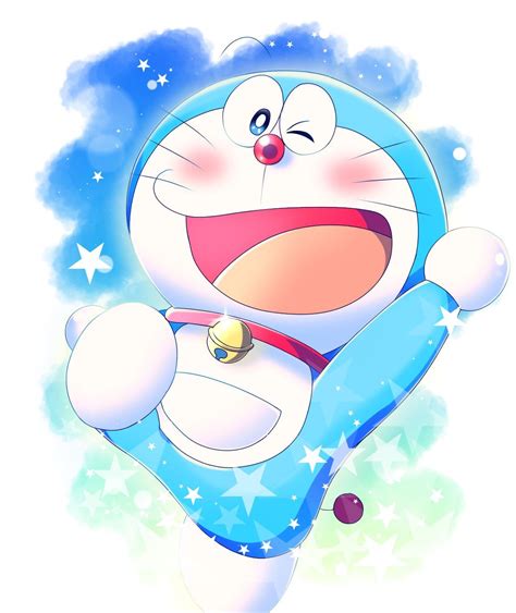 Doraemon Sevimli Karikatür Disney çizimleri Konsept Sanatı