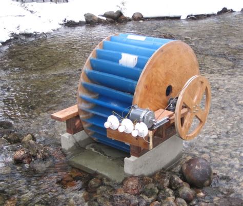 Diy Waterwheel Generator