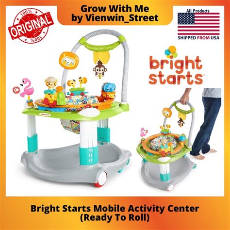 Bright Starts Mobile Activity Center Ready To Roll Jumperoo Jumper