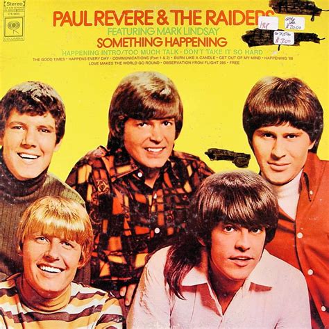 Paul Revere And The Raiders Vinyl 12 1968 At Wolfgangs