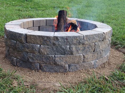 $40 for $100 toward any full service. DIY fire pit. 56 trapezoid stones (must knock off the lip ...