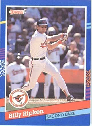 Jul 10, 2000 · not long after fleer released its set of 1989 baseball trading cards, collectors noticed something unusual about the card featuring bill ripken (baltimore orioles infielder and brother of his much. Amazon.com: 1991 Donruss Baseball Card #167 Billy Ripken: Collectibles & Fine Art