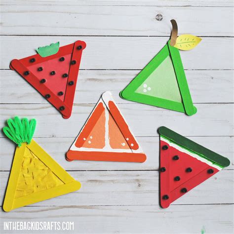 Fruit Art And Craft Collection • In The Bag Kids Crafts