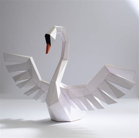 Swan Me Paper Sculpture 2019 Rart