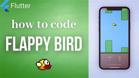 Flappy Bird Flutter Game From Scratch Youtube