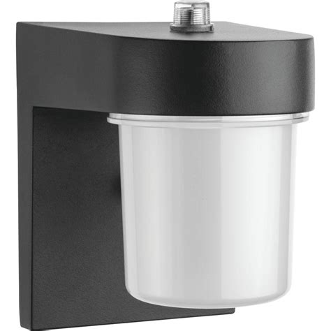 Lithonia Lighting Jelly Jar Black Outdoor Led Entry Light Osc Led 120
