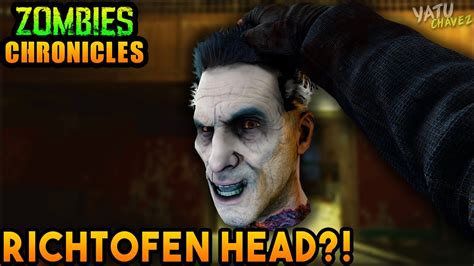 Zombie Richtofen Head In Blood Of The Dead Bo4 Zombies Youtube