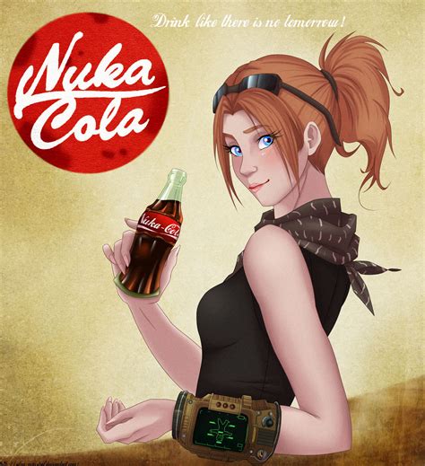 nuka cola poster by silva minstrel on deviantart