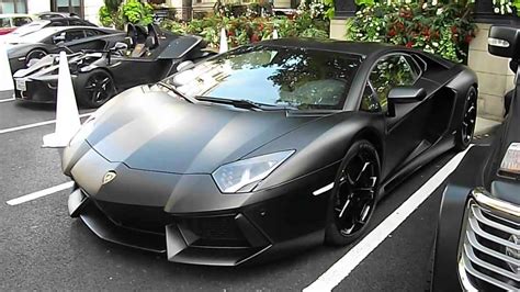 Get it as soon as fri, aug 13. Lamborghini aventador LP700 matte black supercar taken My ...