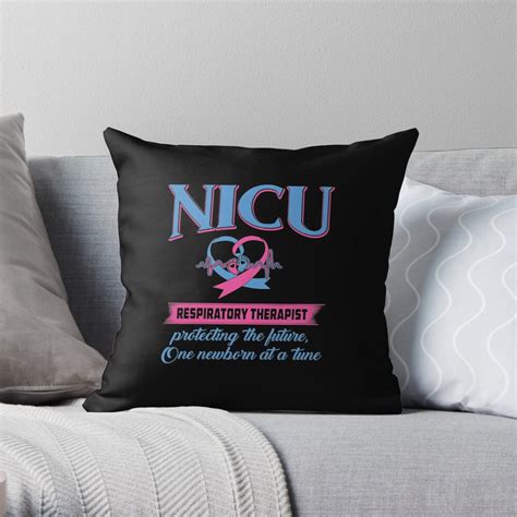 Nurse Respiratory Therapist Nicu Therapy Update T Shirt Throw Pillow By
