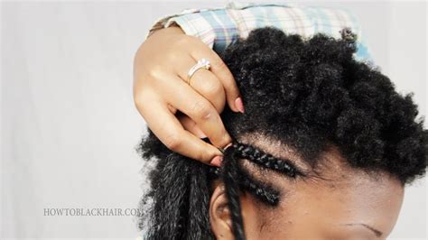 Beginner dutch braid updo hairstyle learn how to braid your own hair. Cornrow Braids Step By Step Tutorial How to Part and ...