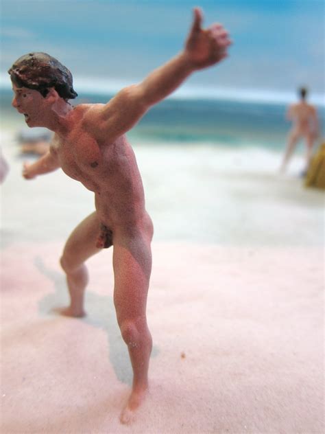 Nude Volleyball Diorama Ryan Evans Flickr