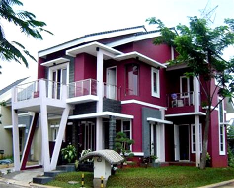 Desain rumah minimalis contoh warna cat ruang tamu yang cantik via desainrumahminimalis445.blogspot.com. Cat Rumah Warna Pink Cantik dan Lucu Terbaru 2017 | Rumah ...