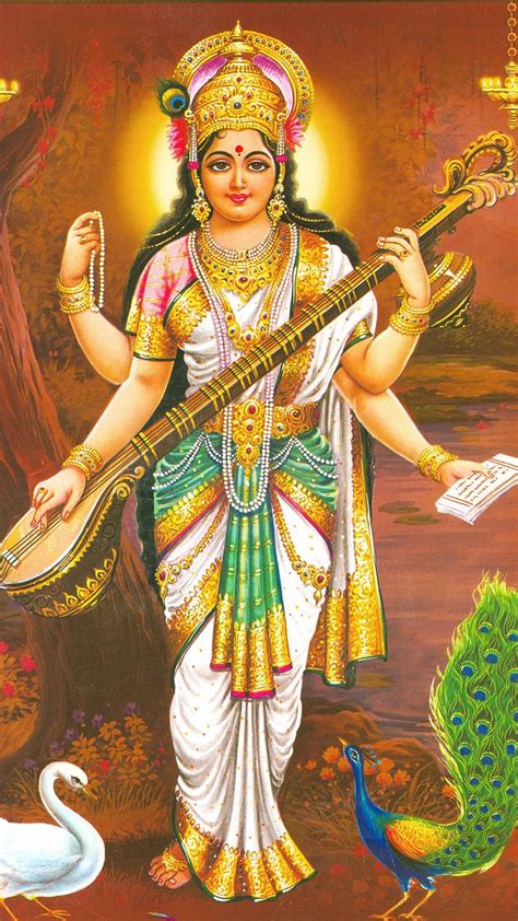 Goddess Saraswati Hd Images Free Download Mata Saraswati Ji Bodenuwasusa