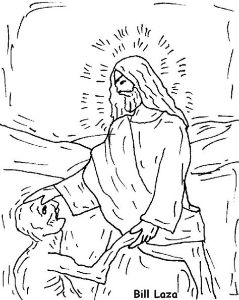 Luke 17 ten lepers kids spot the difference: Jesus heals the leper