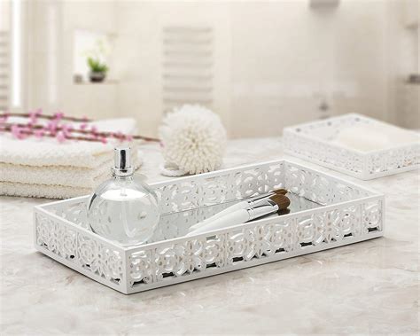 Top Quality Contemporary Small Metal Serving Tray With Glass Mirrored Buy Plated Silver Metal
