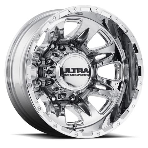 Ultra Wheel Company 049 7681rc Ultra Wheel 049 Predator Dually Chrome