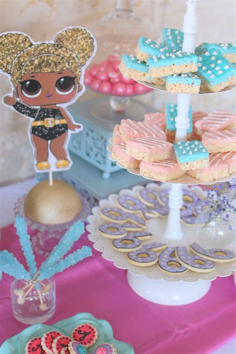 Lol Birthday Party A Fun Doll Theme For A Sweet 6 Year Old