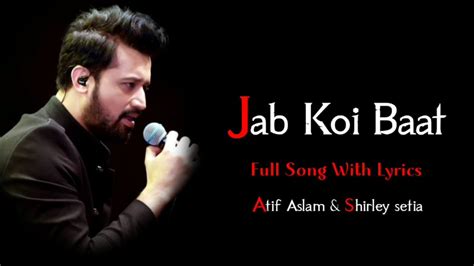 Jab Koi Baat Bigad Jaye Full Song Karaoke With Lyrics Jab Koi Baat