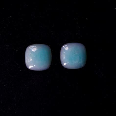 Rarest Peruvian Opal Ice Blue With Mulberry Edges