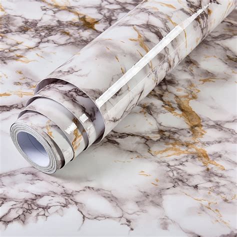 Buy Viopvery Marble Contact Paper X Marble Wallpaper Peel