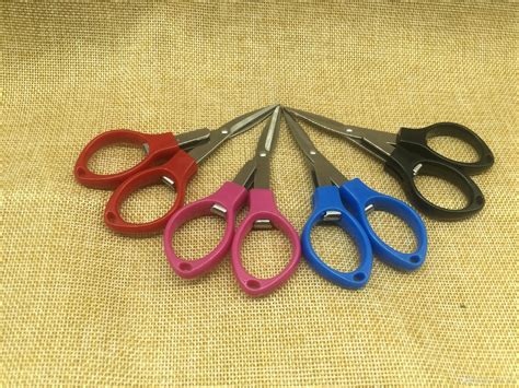 2021 Scissors Folding Glasses Scissors Stainless Steel Line Small 8 Word Manufacturer Direct
