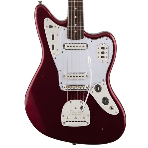 Fender Road Worn 60s Jaguar Guitare Électrique Candy Apple Red