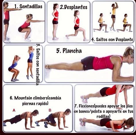 Sin embargo, cuando hay una gran pérdida de peso puede ser necesario hacer vea una rutina para aumentar la masa muscular en casa. Circuito de ejercicios | Ejercicios, Ejercicio fisico y ...
