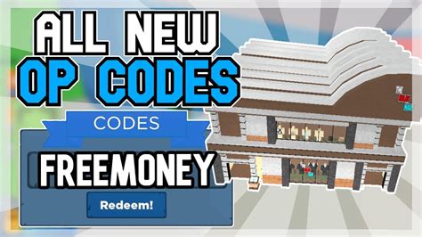 All New Secret Event Codes 🏨 Roblox Mall Tycoon Codes 🏨 Youtube
