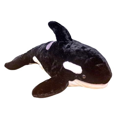Vintage Killer Whale Plush Shamu Orca Black And White Sea