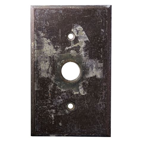 Antique Brass Push Button Light Switch Cover
