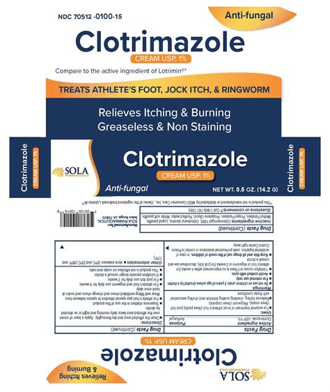 Clotrimazole Cream 1 Antifungal Cream