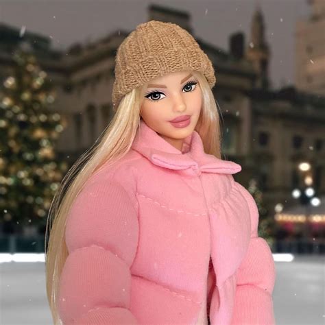 Chanel Oberlin On Instagram “happy Holidays 🎄” Dress Barbie Doll