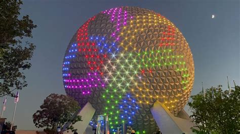 New Spaceship Earth Spectacle Of Light Show Confirmed For Epcot